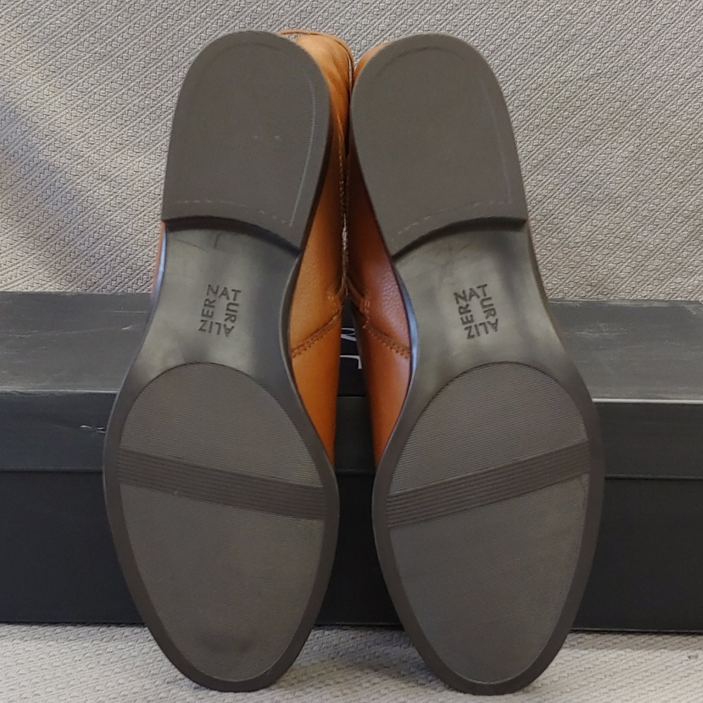 Naturalizer Jordan Leather Boot Banana Bread-12 - Picture 5 of 16